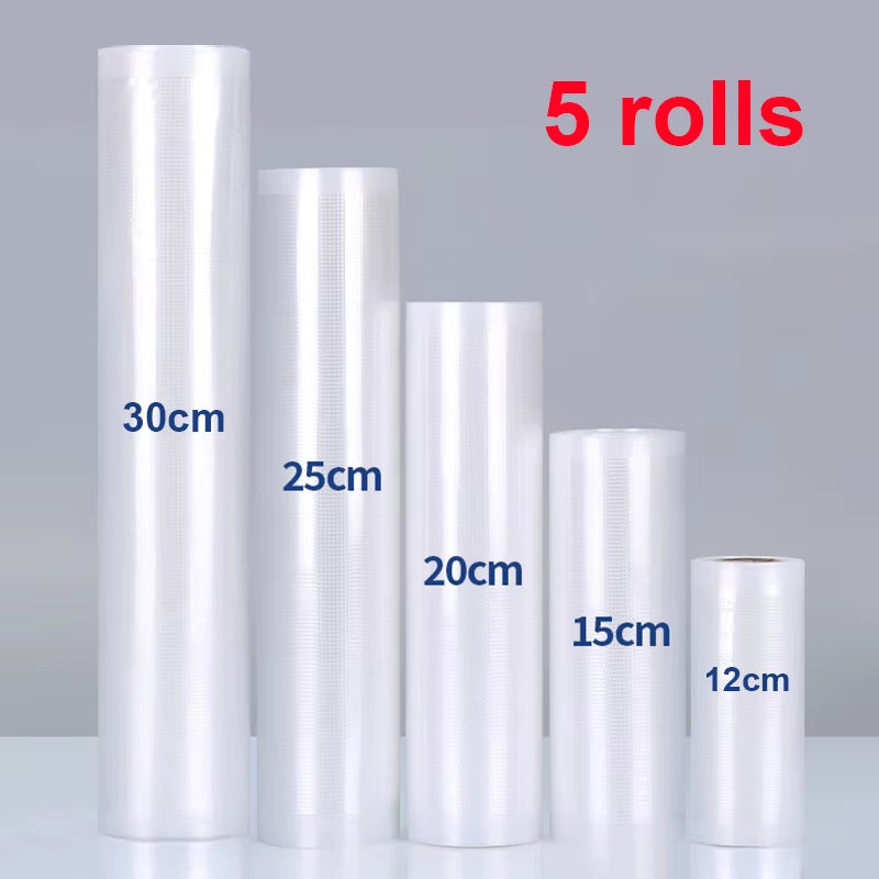 Vacuum Packaging Bags Roll Vacuum Sealer Bags for Food Vacuum Packed Bag Roll Vacuum Storage Bags 500Cm/Rolls Vacuum Bags Rolls